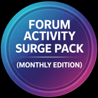 Forum Activity Surge Pack (Monthly Edition)