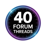 40 Forum Threads
